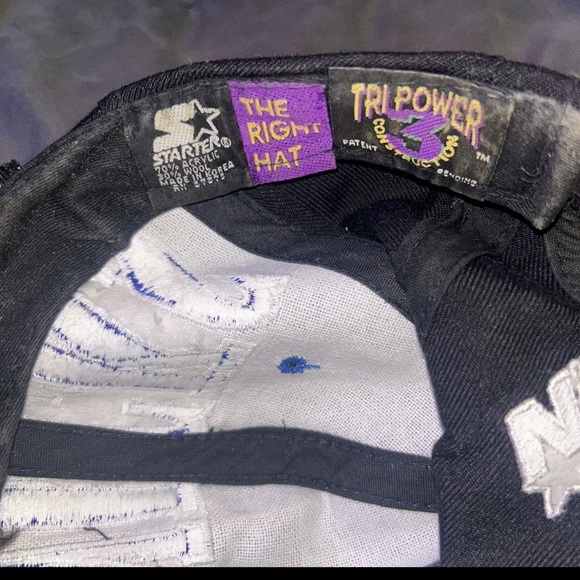 Distressed Vintage Starter New York Knicks Hat 90s streetwear - Picture 3 of 8